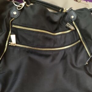 Olivia + Joy Black Travel Bag